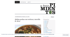 Desktop Screenshot of afreirpimientos.com